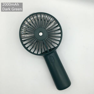 Battery Portable Water Spray Mist Fan