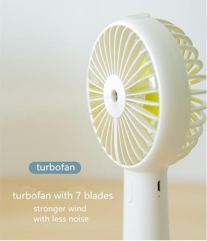 Image of Battery Portable Water Spray Mist Fan