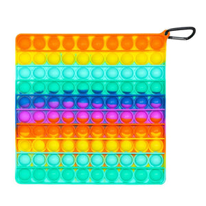 Big Size Pop Push Bubble Fidget Toys For Schoolbag Pendant Hot Adult Stress Relief Toy  Soft Squishy Anti-Stress Gift Simple - ALL GIFTS FACTORY