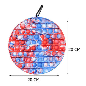 Big Size Pop Push Bubble Fidget Toys For Schoolbag Pendant Hot Adult Stress Relief Toy  Soft Squishy Anti-Stress Gift Simple - ALL GIFTS FACTORY