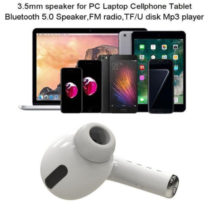 Bluetooth Giant earphone Mode Speaker Wireless Headset Player 5W Speaker Stereo Music Loudspeaker FM Radio Playback soundbar - ALL GIFTS FACTORY