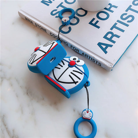 Image of Cartoon Doraemon Wireless Airpods Cases - ALL GIFTS FACTORY