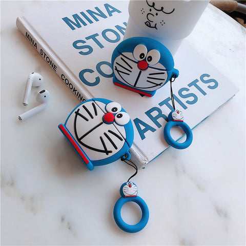 Image of Cartoon Doraemon Wireless Airpods Cases - ALL GIFTS FACTORY