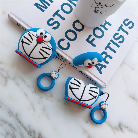 Image of Cartoon Doraemon Wireless Airpods Cases - ALL GIFTS FACTORY