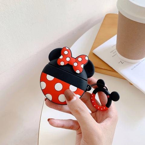 Image of Cartoon Mickey Minnie Wireless Bluetooth Earphone Case For AirPods - ALL GIFTS FACTORY