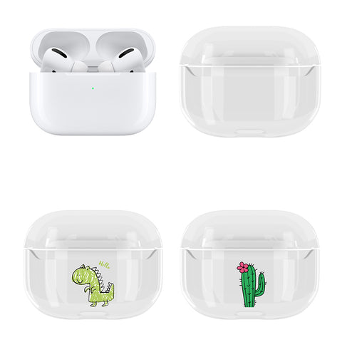 Image of Cartoon transparent protective case for Airpods Pro - ALL GIFTS FACTORY