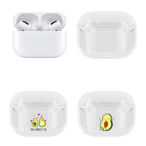 Image of Cartoon transparent protective case for Airpods Pro - ALL GIFTS FACTORY