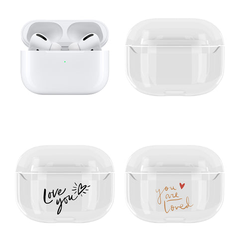 Image of Cartoon transparent protective case for Airpods Pro - ALL GIFTS FACTORY