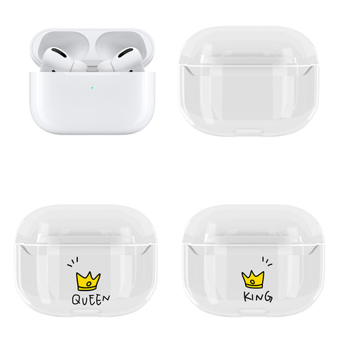 Image of Cartoon transparent protective case for Airpods Pro - ALL GIFTS FACTORY