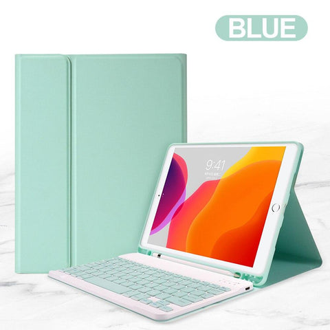 Image of Case for iPad 10.9 10.2 8th 7th 6th 5th Generation Keyboard 2017 2018 2019 2020 For iPad Pro 9.7 10.5 11 Air 1 2 3 4 Mouse Cover - All Fancy Phone Cases