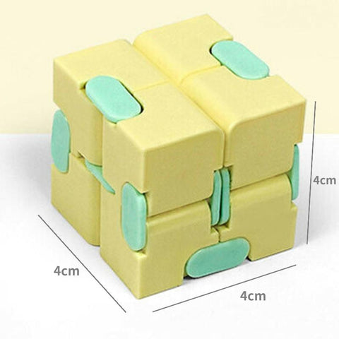 Image of Children Adult Decompression Toy Infinity Magic Cube Square Puzzle Toys Relieve Stress Funny Hand Game Four Corner Maze Toys