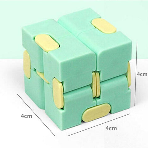 Image of Children Adult Decompression Toy Infinity Magic Cube Square Puzzle Toys Relieve Stress Funny Hand Game Four Corner Maze Toys