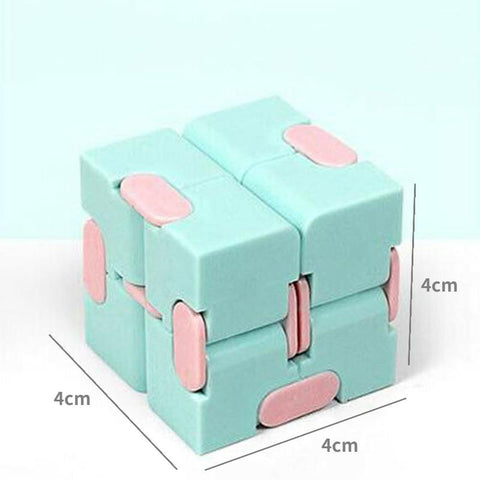 Image of Children Adult Decompression Toy Infinity Magic Cube Square Puzzle Toys Relieve Stress Funny Hand Game Four Corner Maze Toys