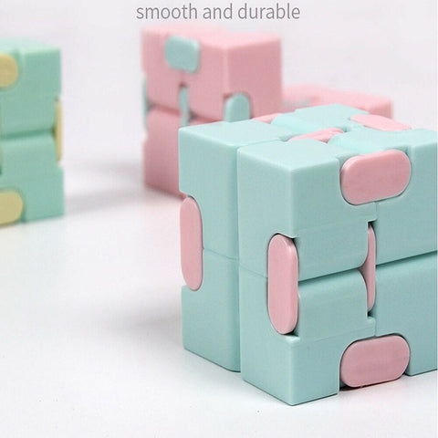 Image of Children Adult Decompression Toy Infinity Magic Cube Square Puzzle Toys Relieve Stress Funny Hand Game Four Corner Maze Toys