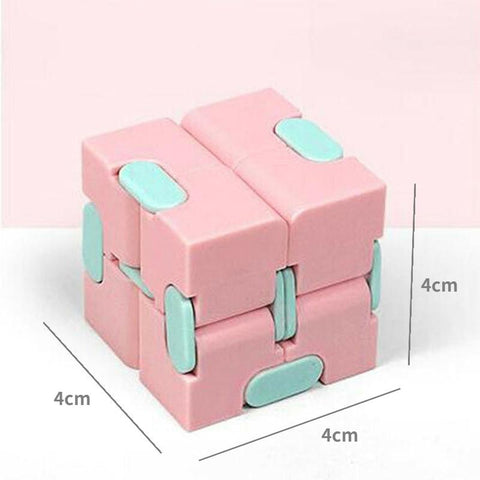 Image of Children Adult Decompression Toy Infinity Magic Cube Square Puzzle Toys Relieve Stress Funny Hand Game Four Corner Maze Toys