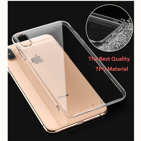 Image of Clear Soft Silicone Case - ALL GIFTS FACTORY