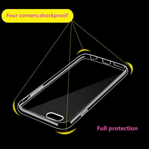 Image of Clear Soft Silicone Case - ALL GIFTS FACTORY