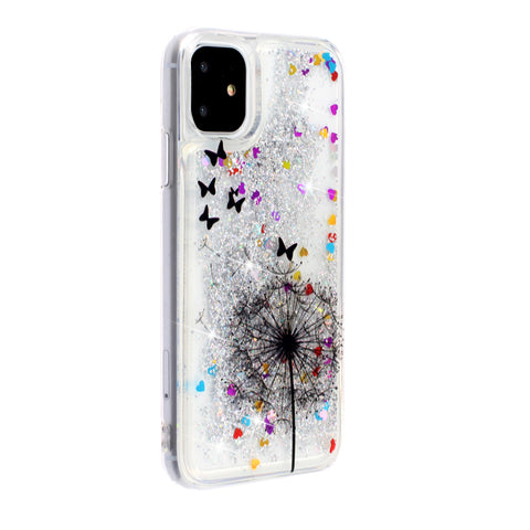 Image of Colored drawing Liquid Quicksand phone case - ALL GIFTS FACTORY