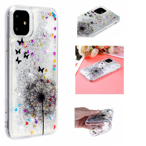 Image of Colored drawing Liquid Quicksand phone case - ALL GIFTS FACTORY