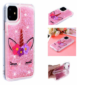 Colored drawing Liquid Quicksand phone case - ALL GIFTS FACTORY