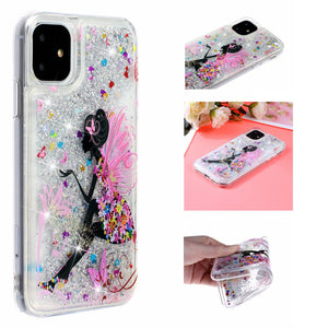 Colored drawing Liquid Quicksand phone case - ALL GIFTS FACTORY