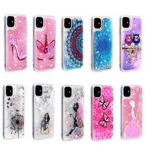 Colored drawing Liquid Quicksand phone case - ALL GIFTS FACTORY