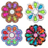 Colorful Popit Fidget Toys Spinner Stress Relief 12 Sides