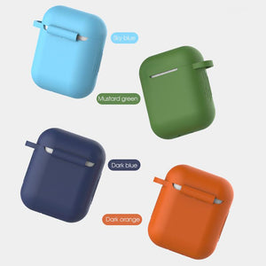 Colorful Silicone Earphone Case for Airpods 1/2  inpod with blister box retail packing - ALL GIFTS FACTORY