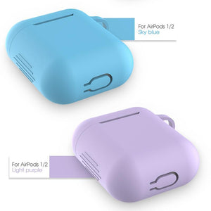 Colorful Silicone Earphone Case for Airpods 1/2  inpod with blister box retail packing - ALL GIFTS FACTORY