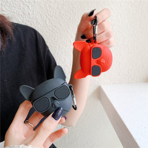 Cool bulldog headphone case for Apple Airpods - ALL GIFTS FACTORY