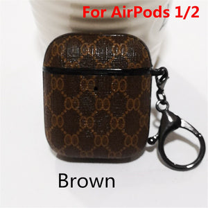 Cover for Airpods Pro 2 1 Luxury Airpod Earphone Protector Designer Air Pod Case Accessories with Keychain for Airpodspro Cases - ALL GIFTS FACTORY