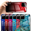 Creative painted tempered glass phone case - ALL GIFTS FACTORY