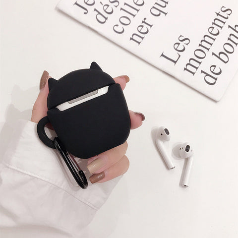 Image of Creative wave point cat wireless Airpods case - ALL GIFTS FACTORY