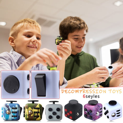 Image of Cube Toy Anti Stress Decompression toy Press Magic Stress Anxiety Relief Depression Anti Cube for Kids Adults Stress Relief Toy - ALL GIFTS FACTORY