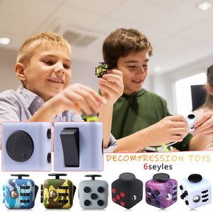 Cube Toy Anti Stress Decompression toy Press Magic Stress Anxiety Relief Depression Anti Cube for Kids Adults Stress Relief Toy - ALL GIFTS FACTORY