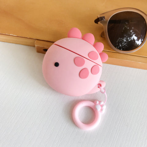 Image of Cute 3D Dinosaur Fish Airpods Case - ALL GIFTS FACTORY