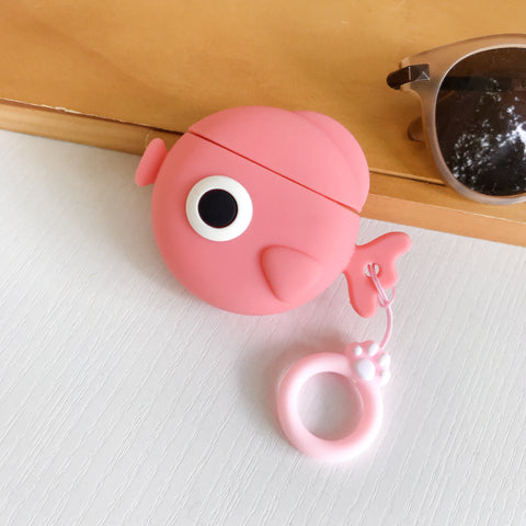 Image of Cute 3D Dinosaur Fish Airpods Case - ALL GIFTS FACTORY