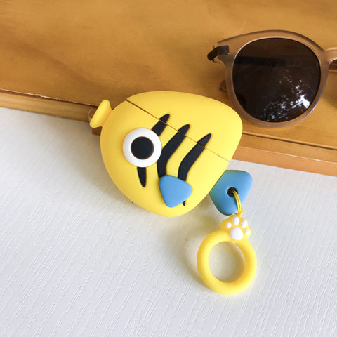 Image of Cute 3D Dinosaur Fish Airpods Case - ALL GIFTS FACTORY