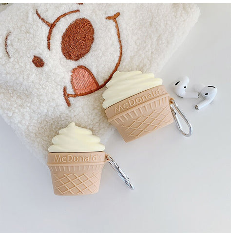 Image of Cute Ice Cream Headphone Cases For Apple Airpods 1 2 Silicone Protection Earphone Cover Accessories for airpods 2 1 - ALL GIFTS FACTORY