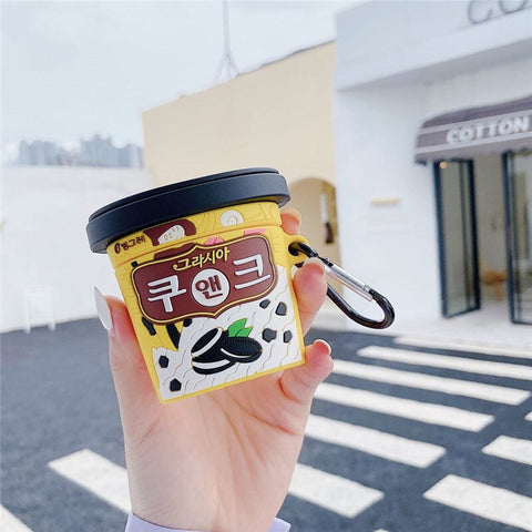 Image of Cute Ice Cream Headphone Cases For Apple Airpods 1 2 Silicone Protection Earphone Cover Accessories for airpods 2 1 - ALL GIFTS FACTORY
