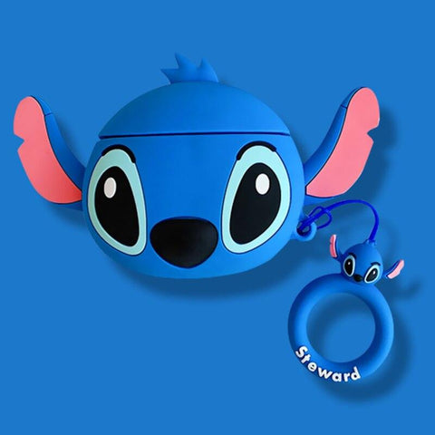 Image of Disney AirPods 2 Case Soft Silicone 3D Anime Toys Stitch/Venom/Babe Yoda/Star Wars/Winnie Protective Cover for AirPods Earphones - ALL GIFTS FACTORY