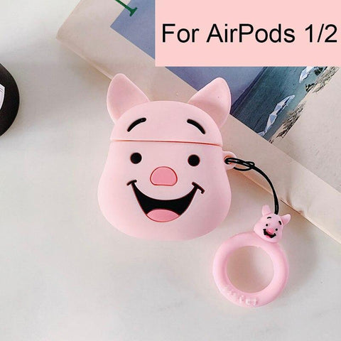 Image of Disney AirPods 2 Case Soft Silicone 3D Anime Toys Stitch/Venom/Babe Yoda/Star Wars/Winnie Protective Cover for AirPods Earphones - ALL GIFTS FACTORY