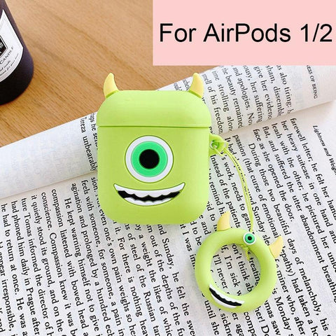 Image of Disney AirPods 2 Case Soft Silicone 3D Anime Toys Stitch/Venom/Babe Yoda/Star Wars/Winnie Protective Cover for AirPods Earphones - ALL GIFTS FACTORY