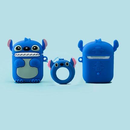 Image of Disney AirPods 2 Case Soft Silicone 3D Anime Toys Stitch/Venom/Babe Yoda/Star Wars/Winnie Protective Cover for AirPods Earphones - ALL GIFTS FACTORY