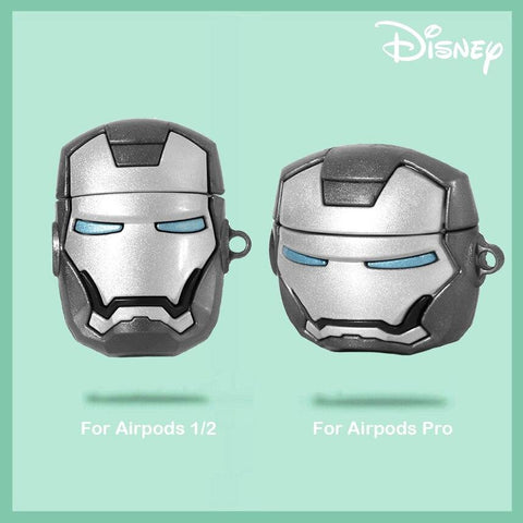 Image of Disney Airpods Case for Airpods Pro Captain America Venum Hulk Batman Spiderman 3D Silicone Anime Case Cover for Airpod 2 - ALL GIFTS FACTORY