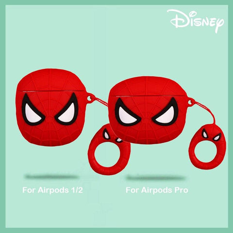 Image of Disney Airpods Case for Airpods Pro Captain America Venum Hulk Batman Spiderman 3D Silicone Anime Case Cover for Airpod 2 - ALL GIFTS FACTORY