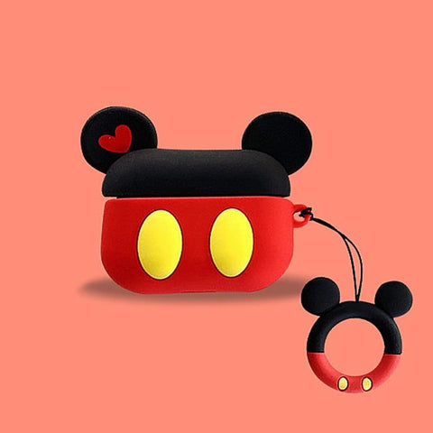 Image of Disney Mickey Minnie Mouse Protective Case for Airpods Pro 3D Silicone Case Cover for Airpods 2 Apple Earphones Skin - ALL GIFTS FACTORY