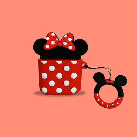 Image of Disney Mickey Minnie Mouse Protective Case for Airpods Pro 3D Silicone Case Cover for Airpods 2 Apple Earphones Skin - ALL GIFTS FACTORY