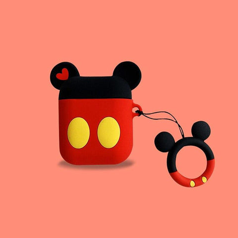 Image of Disney Mickey Minnie Mouse Protective Case for Airpods Pro 3D Silicone Case Cover for Airpods 2 Apple Earphones Skin - ALL GIFTS FACTORY