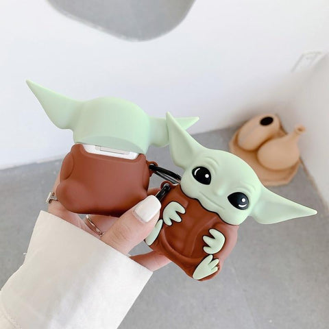 Image of Disney Star Wars Airpods Pro Airpods 2 Case 3D Silicone Baby Yoda Anime Cartoon Protective Case for Apple Earphones - ALL GIFTS FACTORY